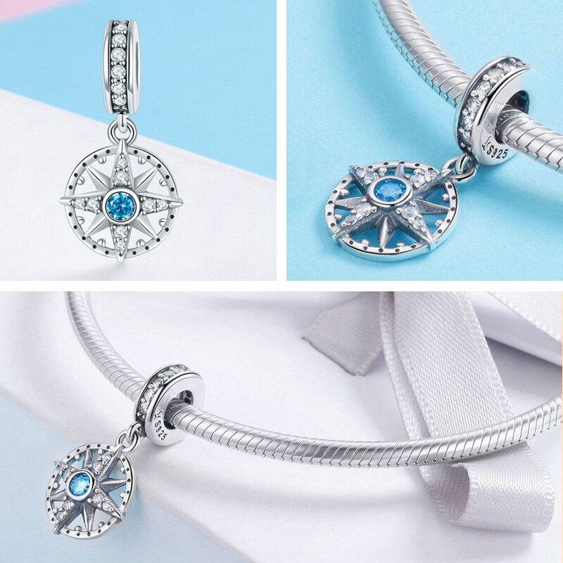 Cactus charme 925 prata esterlina cz unicórnio coração arco-íris garrafa encantos cactus charme ajuste encantos pulseira prata 925 jóias finas