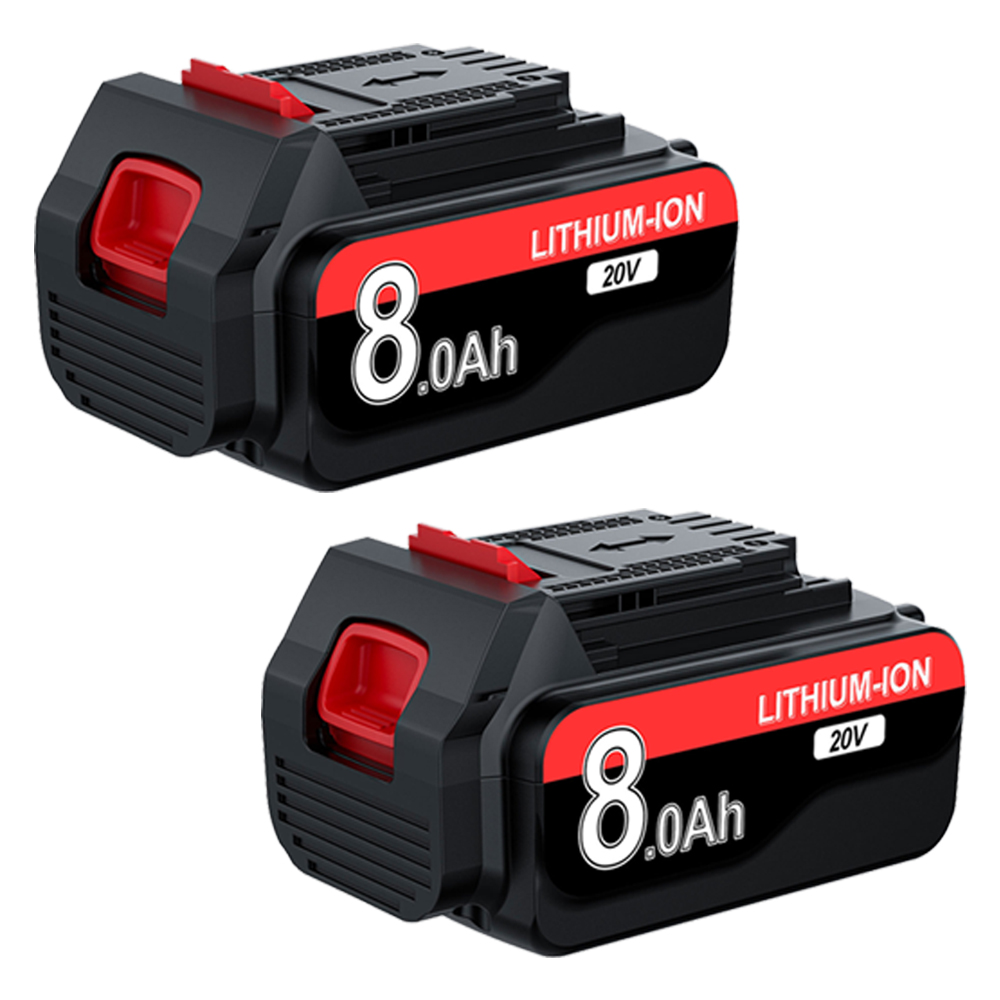 per Nero decker LBXR20 Batteria al litio 20V 8.0/3.0ah LBXR20 LB20 LBX20 LBXR2020 LB2X4020-OPE Utensili elettrici e caricabatteria: Arancione