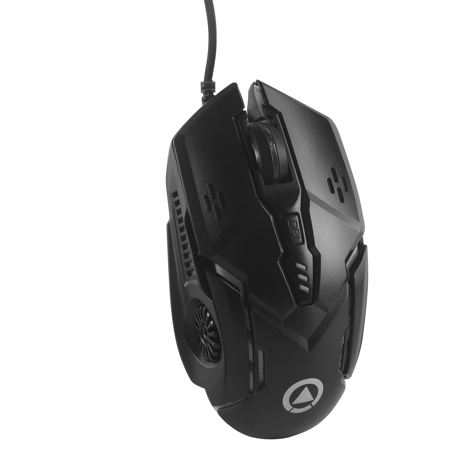 Souris de jeu filaire 3200 DPI, accessoire optique ergonomique et , USB, LED, Cool, avec tapis de souris pour ordinateur portable et PC: Only Black Mouse