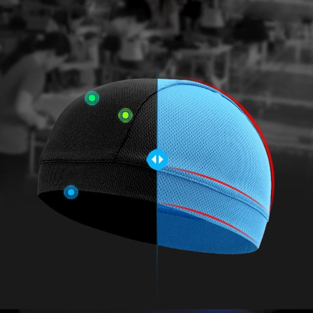 Sombrero de secado rápido para ciclismo, gorra de calavera para moto de hombre, gorra para deportes al aire libre para ciclismo, Calavera