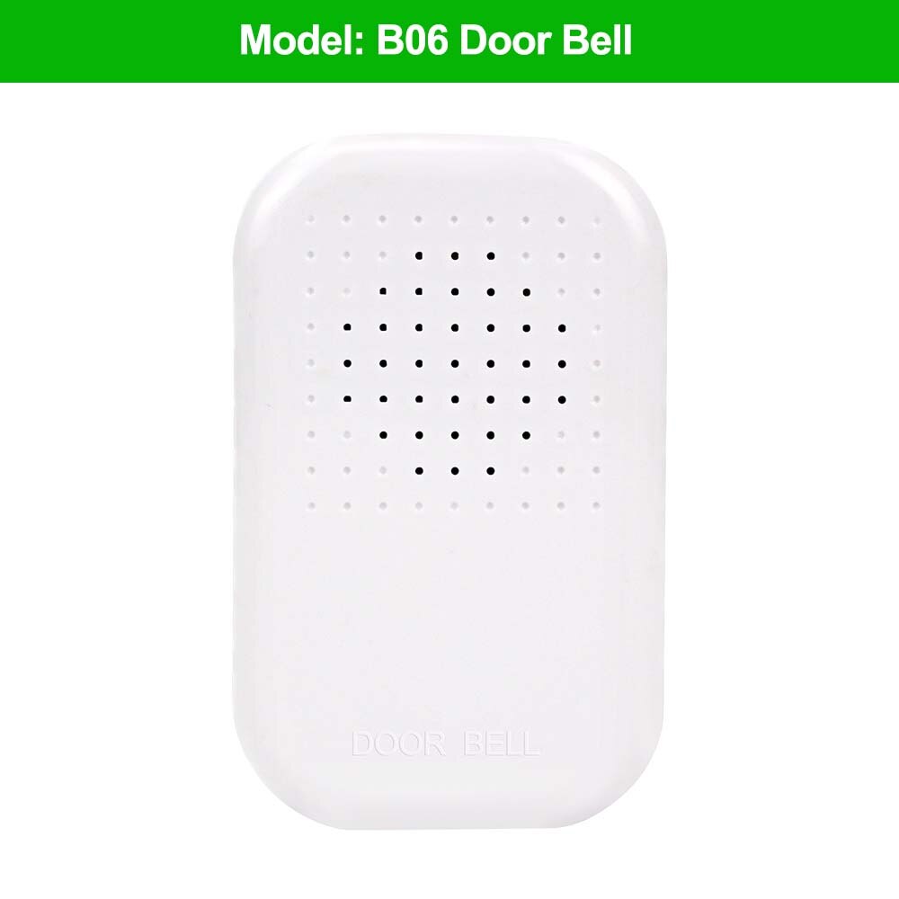 Wired Door Bell Access Control Accessories DC 12V with 4 Wires Ding Dong Sound Plastic Waterproof Fireproof for Door Lock System: B06 Door Bell