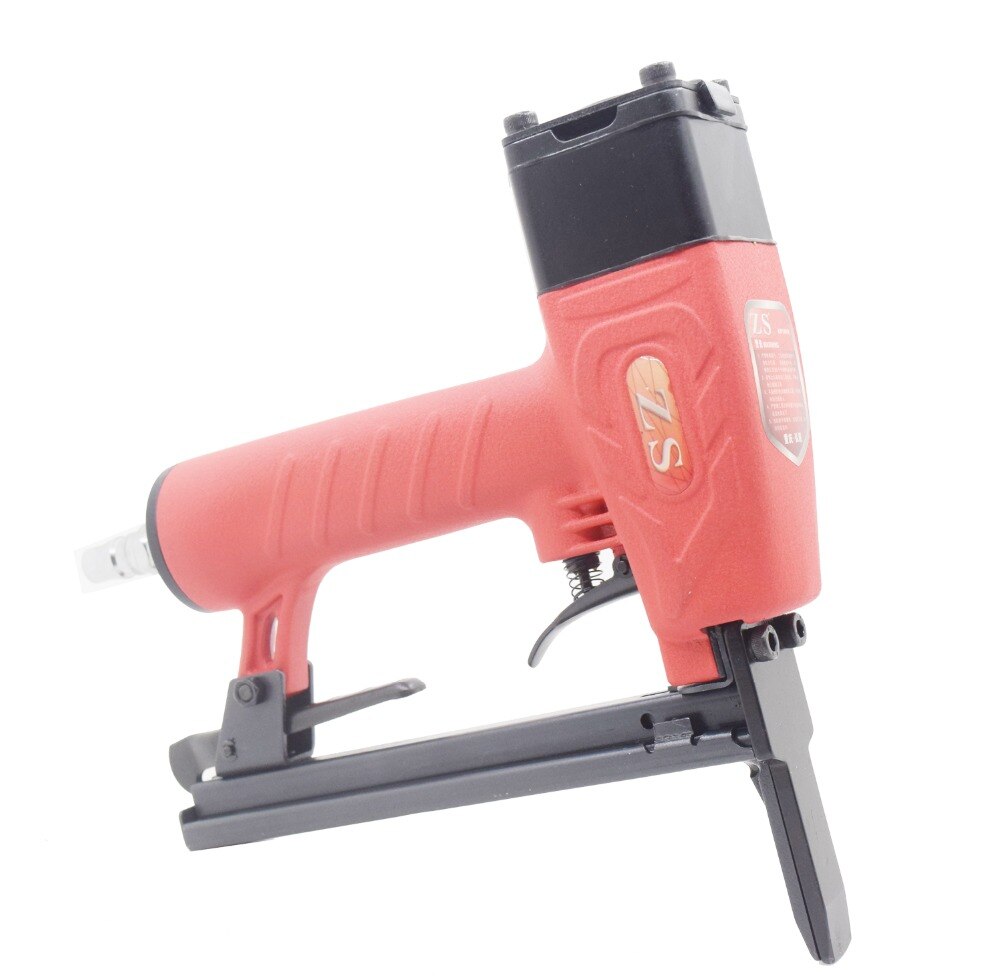 HY 1013JL Pneumatic Nail Gun Air Stapler Gun Tool Brad Long Head Gun U Style Lengthened Furniture Wood Sofa Work