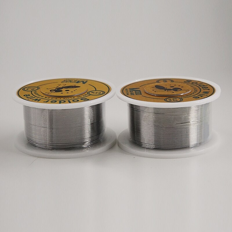 50g 0.8mm FLUX 15-2.6%S-Sn63Pba Tin Lead Tin Wire Melt Rosin Core Solder Soldering Wire Roll No-clean