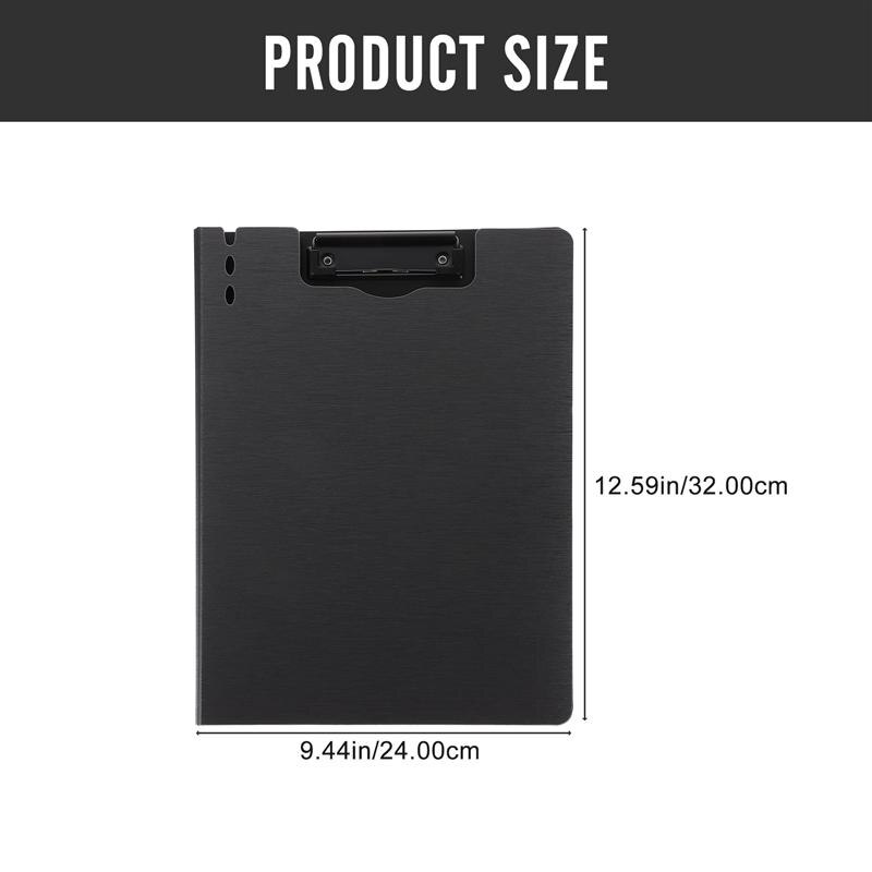 Portable File Holder Writing Board Plastic File Clip Board Home Office School File Folder