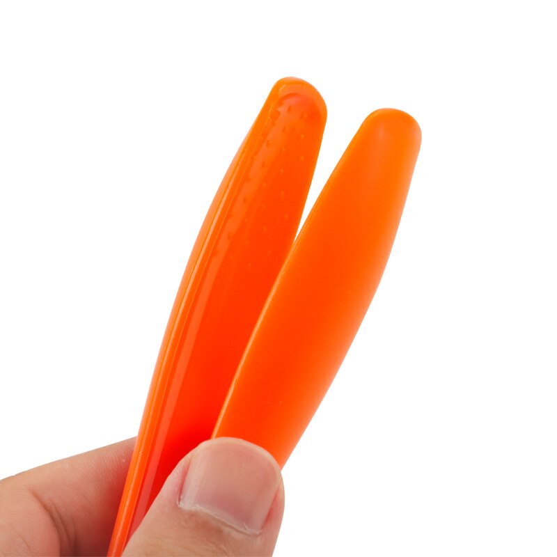 2 stk farve plastik madclips non-stick bambus grill klip grill klip køkken mad salat tangværktøj
