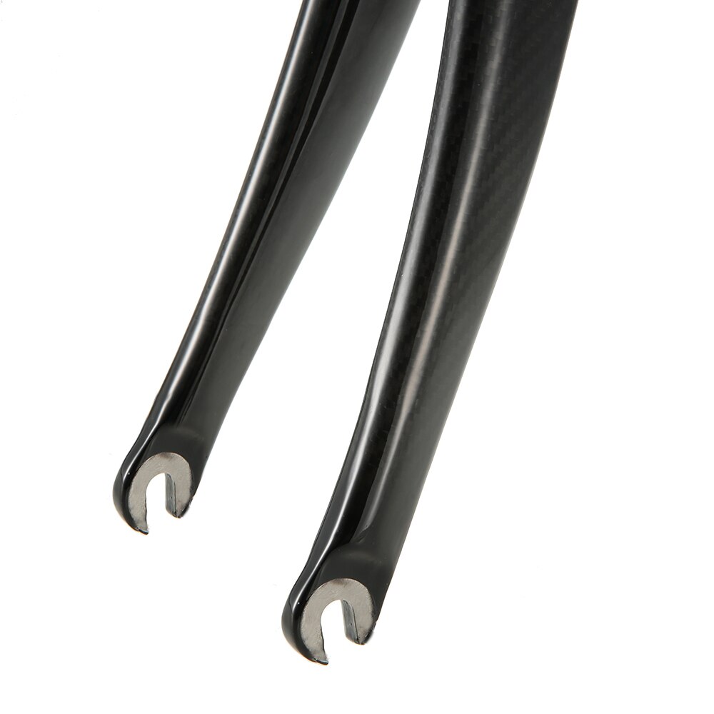 Ultralight Full Carbon Fiber Road Bicycle Fork 700C Cycling Fixed Gear Bike Fork Fixie Bike Front Fork 28.6mm