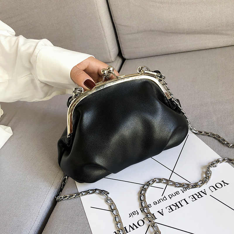 Shell Vorm Pu Lederen Crossbody Tassen Voor Vrouwen Portemonnees En Handtassen Mode Eenvoudige Schoudertas Dames Cross Body Bag Mini pouch