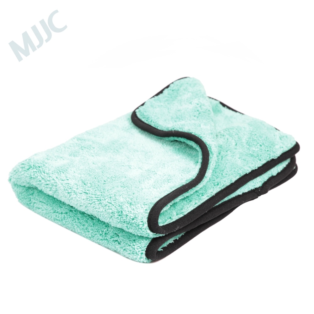 MJJC 40X40CM 1200GSM Ultra Absorbancy Car Wash Cloth Pad Super Deep Pile Premium Microfiber Drying Towel Car Waxing Polishing