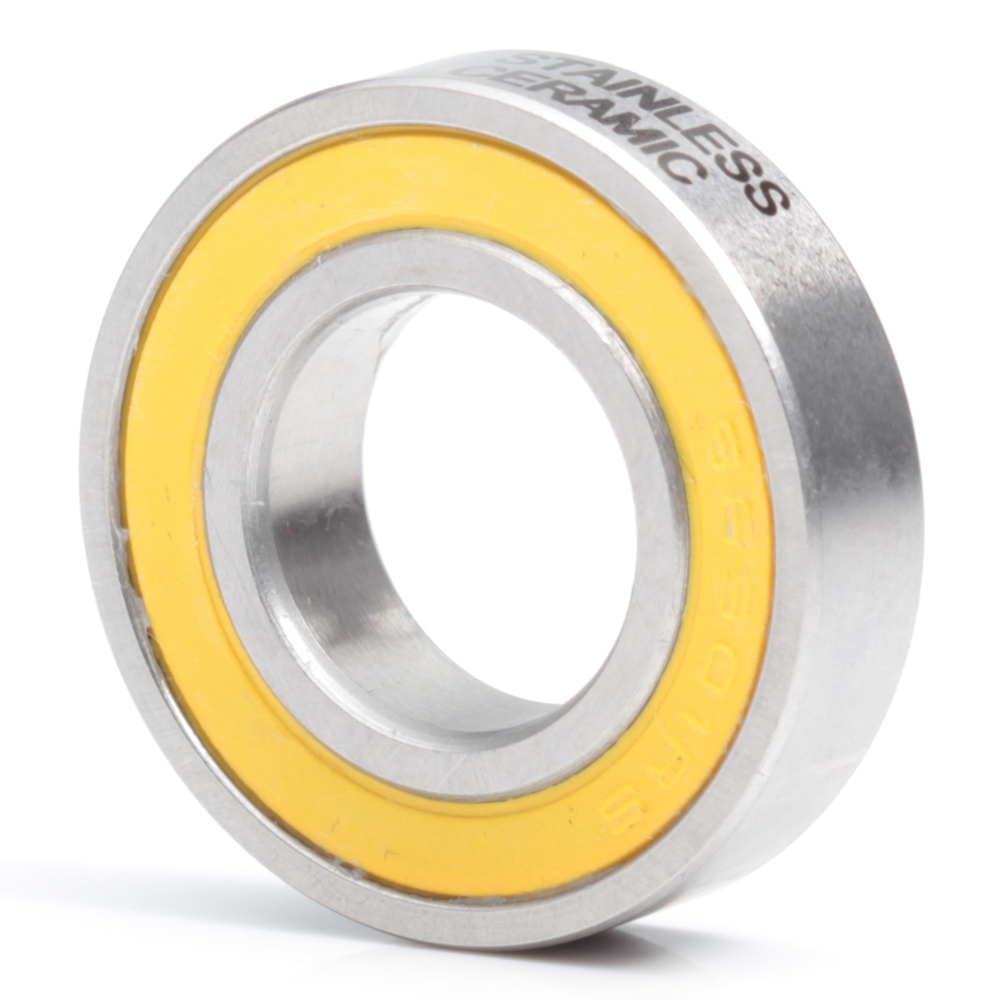 6901-2rs ruostumaton laakeri 12*24*6 mm ( 1 pc )  abec -3 6901 rs polkupyörän napa edessä takana olevat navat pyörä 12 24 6 keraamista kuulalaakeria