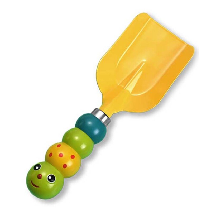 Rastrillo de pala con de oruga para niños, juguete de playa, verano, playa, excavar, arena, Mini herramienta de jardinería: A