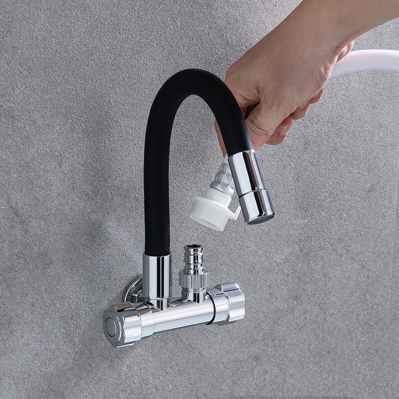 1Pc Kitchen Angle Valve One Into Two Out Double Water Washing Machine Toilet Stop Valve Multi-function Tap Filling Pipe Parts