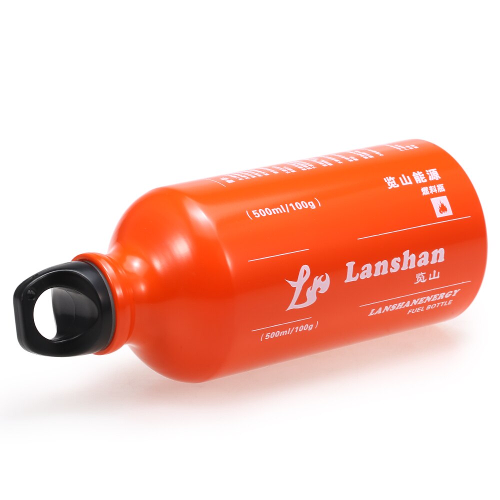 500ml Benzin Kraftstoff Flasche Benzin Kerosin Alkohol Flüssigkeit Gas Panzer Kraftstoff Lagerung Flasche für draussen Camping Multi Kraftstoff Öl Herde