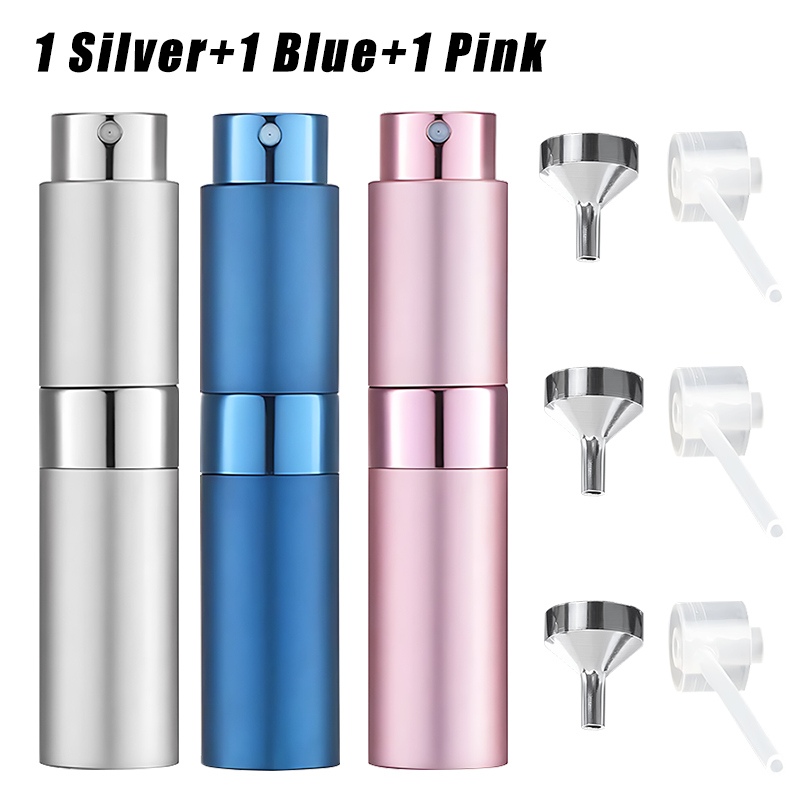 8Ml Navulbare Mini Parfumfles Draagbare Cosmetische Fles Spuitfles Reizen Draagbare Verstuiver Verstuiver Parfum Spuitfles: Bruin