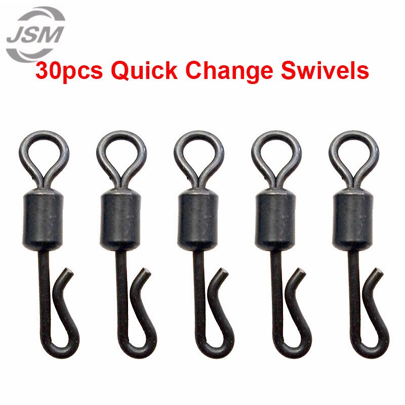 JSM 120 stks Karper Vissen Accessoires Visgerei Anti Tangle Sleeves Tail Rubbers Veiligheid Lead Clips Quick Change Wartels Set Met doos