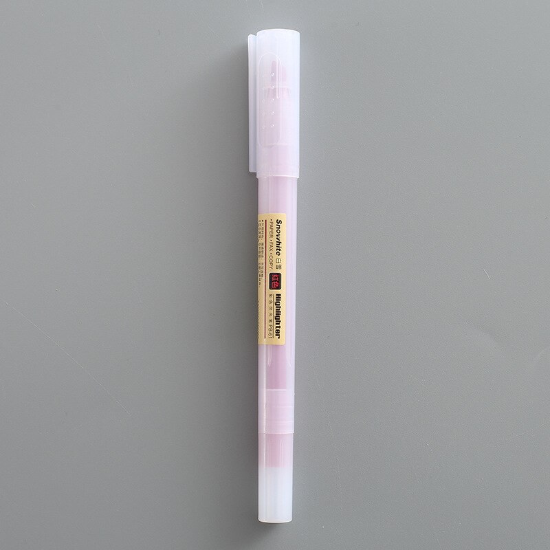 10 Colors Cute Plastic Highlighters Markers Kawaii Watercolor Pens For Kids Graffiti Painting Korean Stationery School Supplies