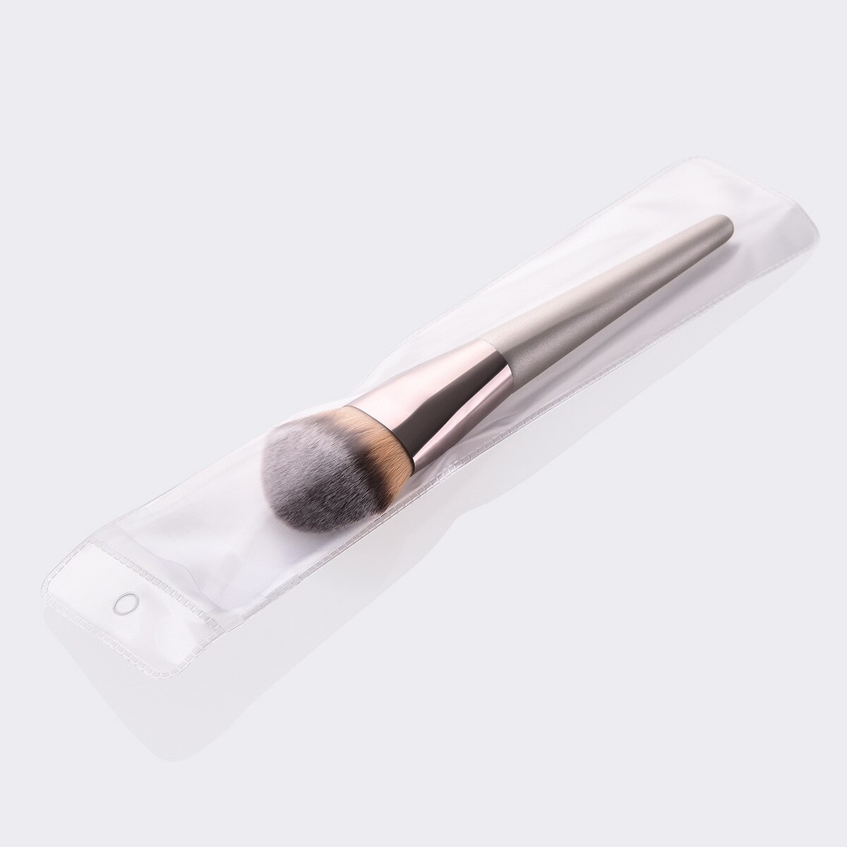 Luxe champagne make-up kwast voor foundation, multifunctionele make-up kwast, cosmetica en beautytools