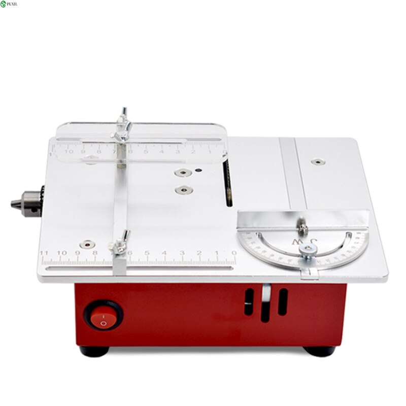 Mini multifunctional table saw PCB small desktop cutting machine diy model woodworking household mini electric saw