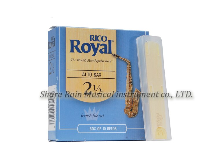 De Verenigde Staten RICO Royal blue box Eb altsax riet/alto saxhpone riet