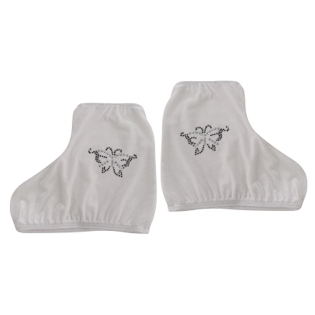 Fundas protectoras para patinaje sobre hielo, cubiertas de terciopelo para zapatos