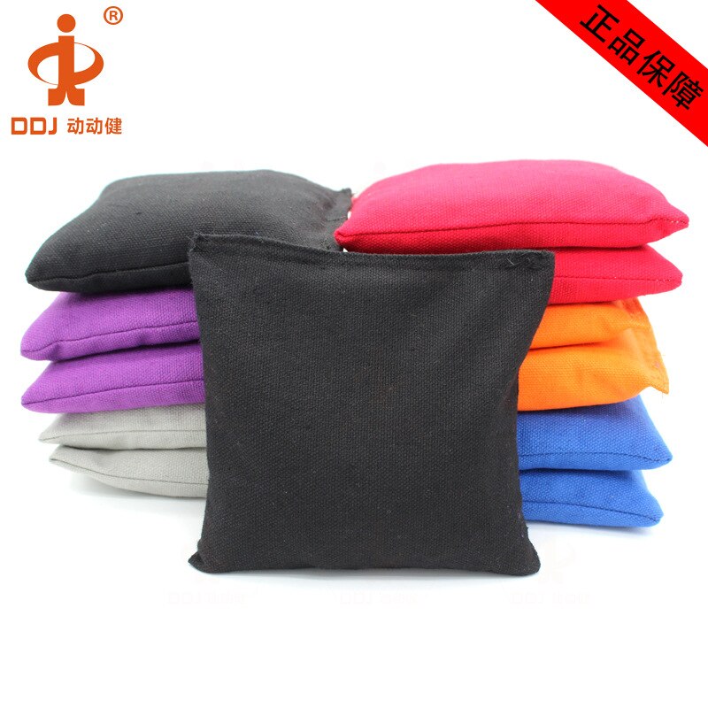 Move Healthy Manufacturers Direct Selling Children Canvas Sandbags Children diu sha bao Throwing Game P: Black