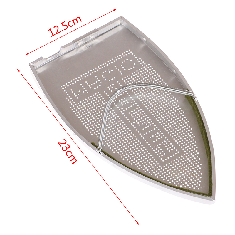 1pc huishoudelijke ijzeren schoenovertrek strijken schoen hoes ijzeren plaat cover beschermer voor schoen strijkplank bescherm stoffen doek: Black