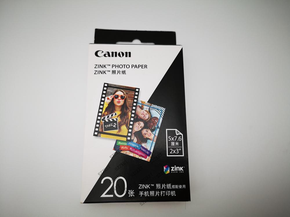 Øjeblikkelig farve pv -123 specielt fotopapir original 3 tommer fotopapir klæbemiddel zp -2030 kort tegnebog til  pv123 fotoprinter