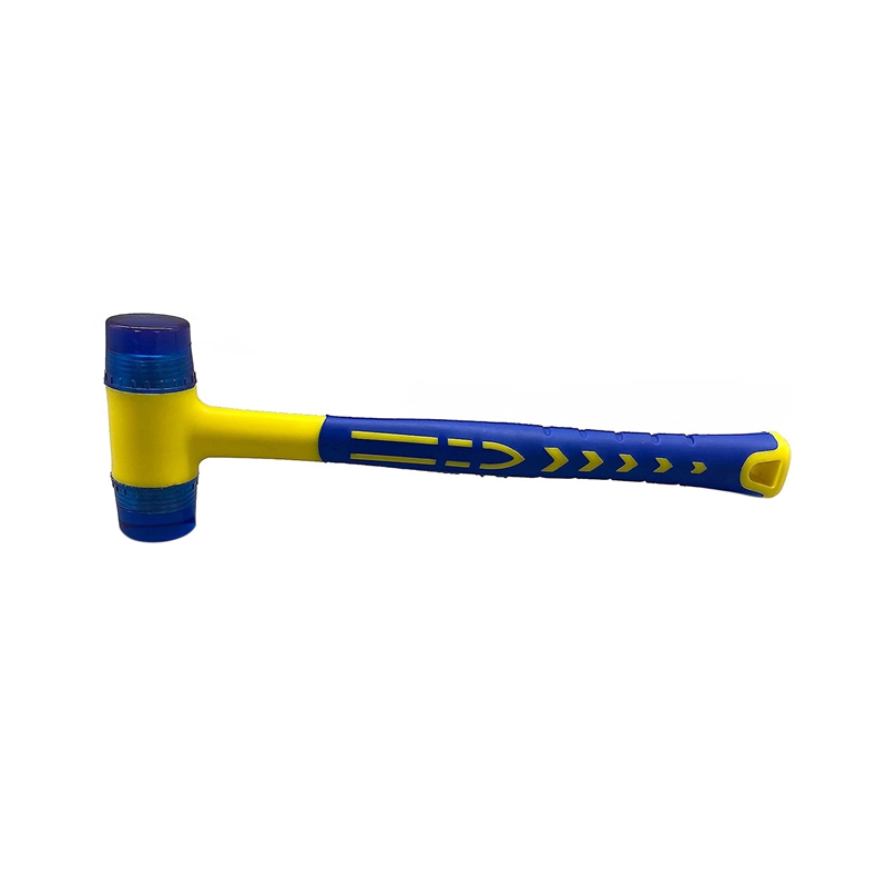 Rubber Mallet Hamer Kleine Dubbele Geconfronteerd Zachte Hamer Voor Sieraden Armband Doorn Houtbewerking Vloeren Installatie: Default Title