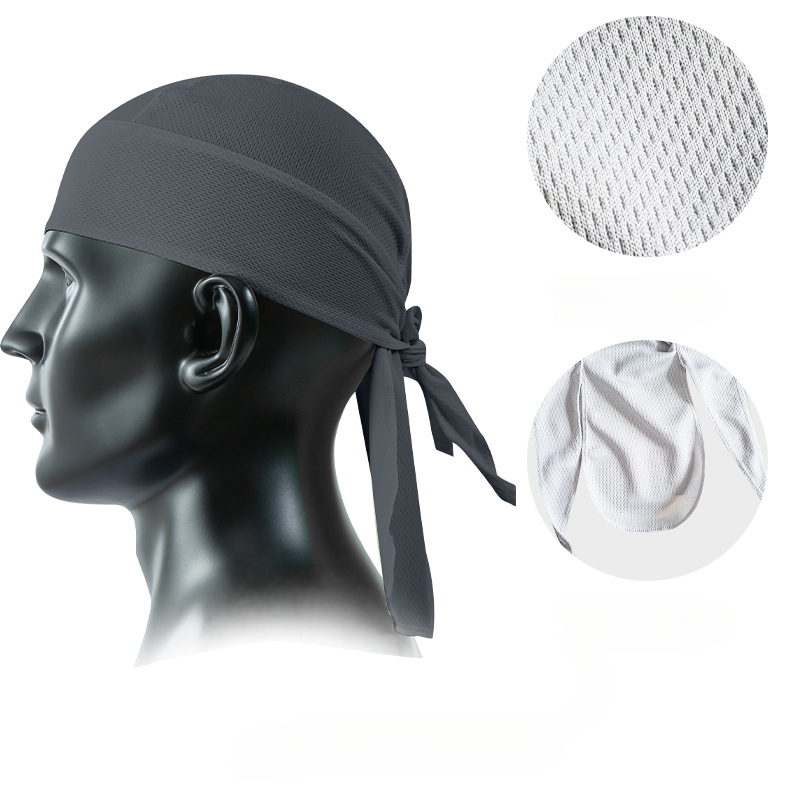 Unisex Quick Dry Camo Cycling Cap Head Scarf Men Running Riding Bandana Headscarf Camo Printing Cap Headband Men Head Scarf: Khaki