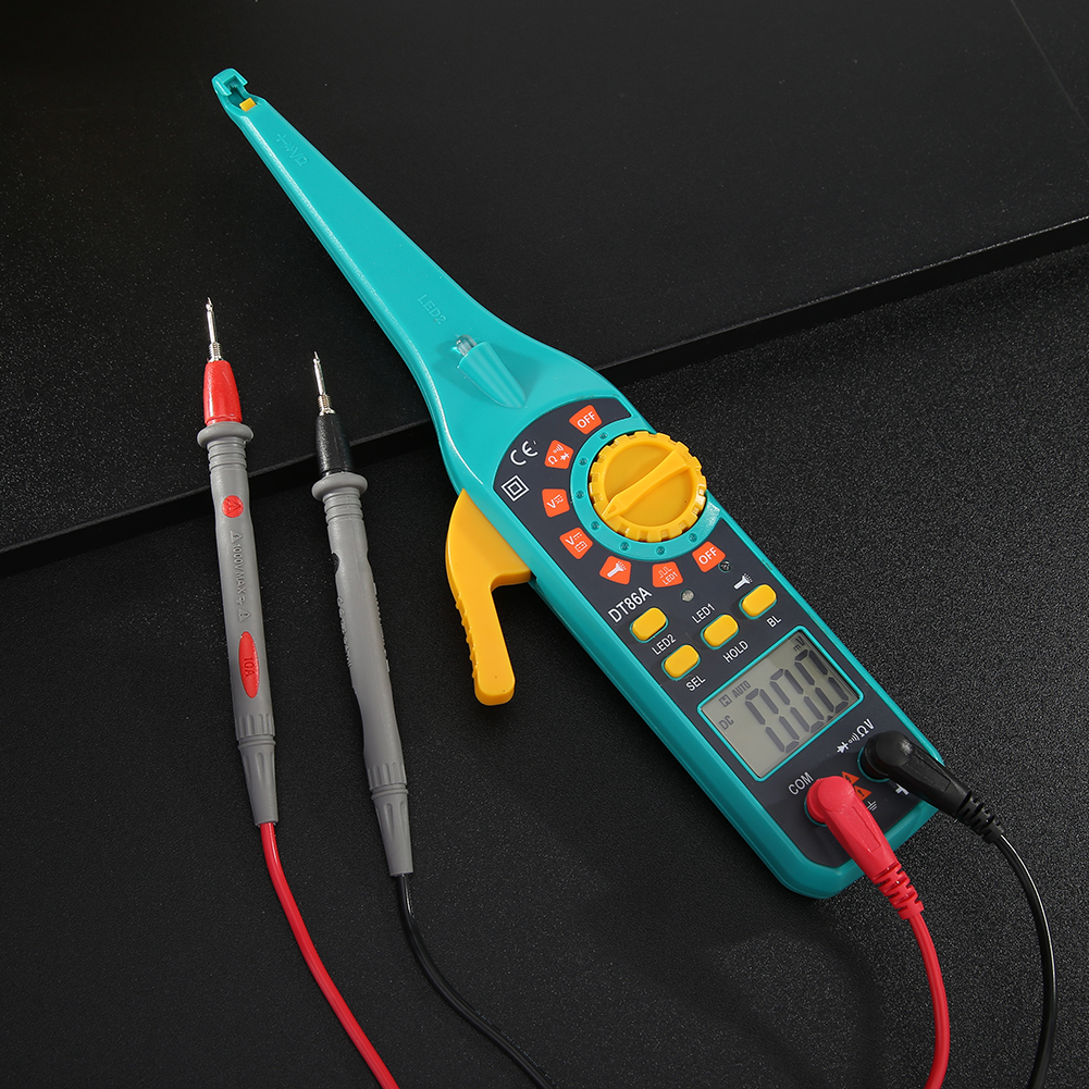 Tracker Finder Tester Automotive Short Open Circuit DT86A Cable Car Repair Tool Easily Carrying Lightweight Gadgets
