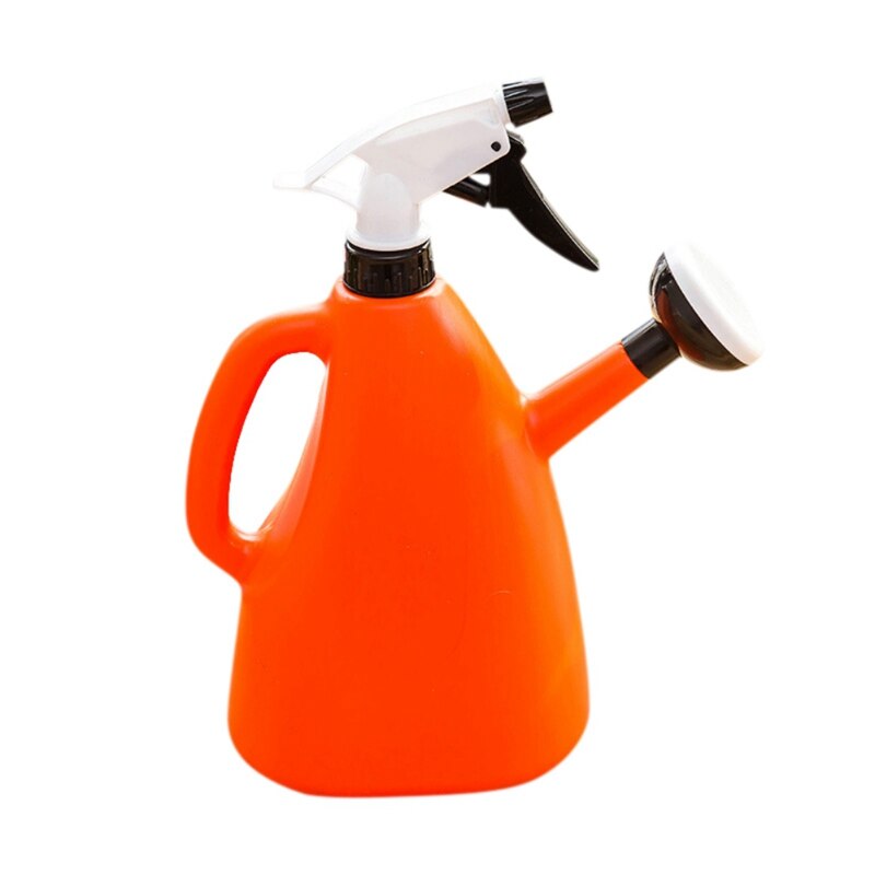 Practical Dual-Purpose Watering Spraying Pot 1L Hand-Pressed Household Gardening Watering Cans Adjustable Garden Supplies