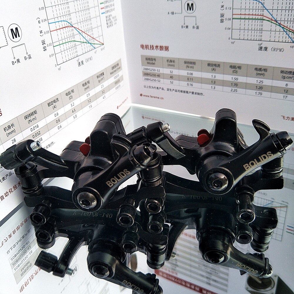 BOLIDS mtb Mountain Bike Front and rear disc brake Aluminum Alloy Mechanical Caliper Bicycle Disc Brake Bicicleta Bicycle Parts