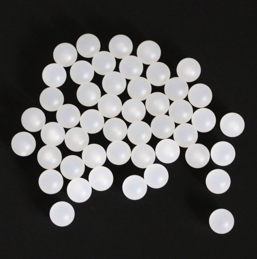 10mm 200 stk polypropylen (pp) kugle faste plastkugler