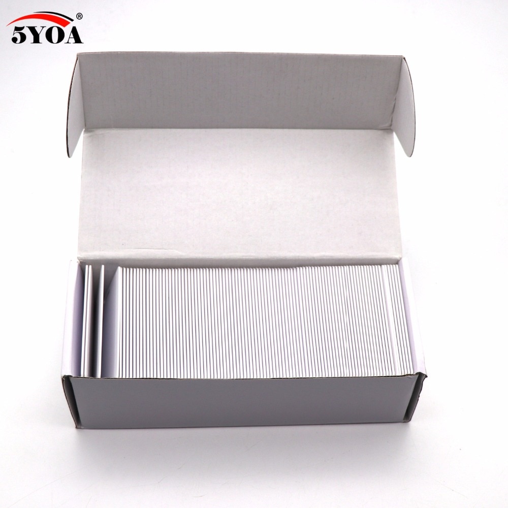 10pcs EM4305 T5577 Thick Blank Card 1.8mm RFID Chip Cards 125 khz Copy Rewritable Writable Rewrite Duplicate 125khz