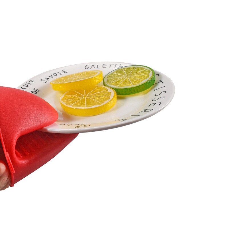 Gants de four en Silicone pour micro-ondes, 1 pièce, mitaine résistante à la chaleur, poignées antidérapantes, pinces à bol, Gadgets de cuisine, directe