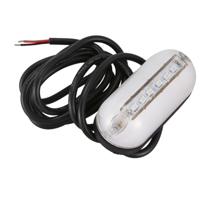 6 Led lumière de pêche sous-Marine 12V bateau veilleuse eau paysage éclairage pour bateau marin