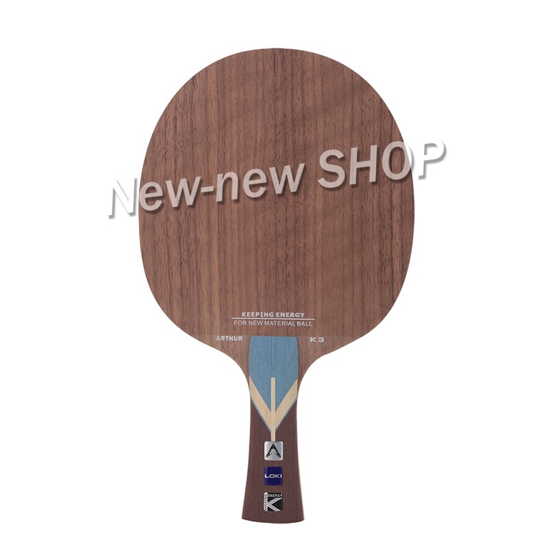 LOKI Arthur K3, pala de tenis de mesa ofensiva, 5 capas, madera de nogal, raqueta de Ping Pong, gran área dulce, raqueta de tenis de mesa
