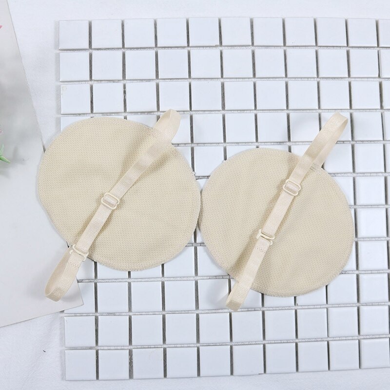 1 Pair Underarm Sweat Shield Pad Washable Armpit Sweat Absorbing Guards Shoulder Strap Reusable Underarm Sweat Pad Summer Sweat