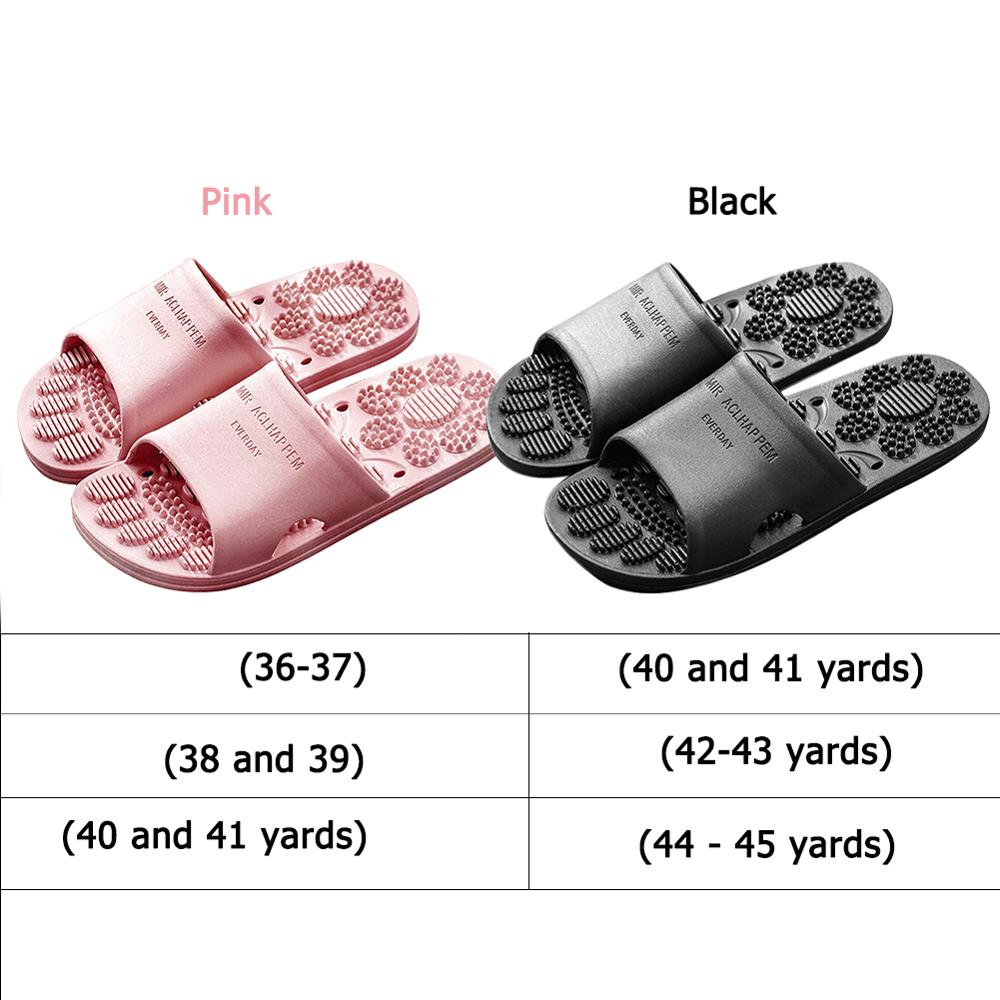 Unisex Punt Voet Massage Slippers Thuis Hotel Doucheruimte Antislip Sandalen Gezondheidszorg Voeten Massage