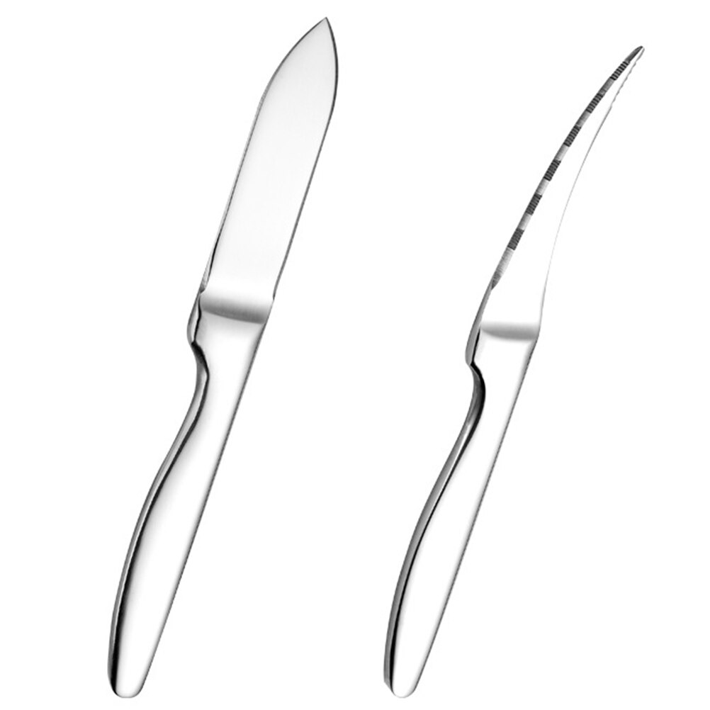2pcs Oyster Opener Seafood Cutter Shrimp Line Cutter Seafood Shucking Tool: Default Title