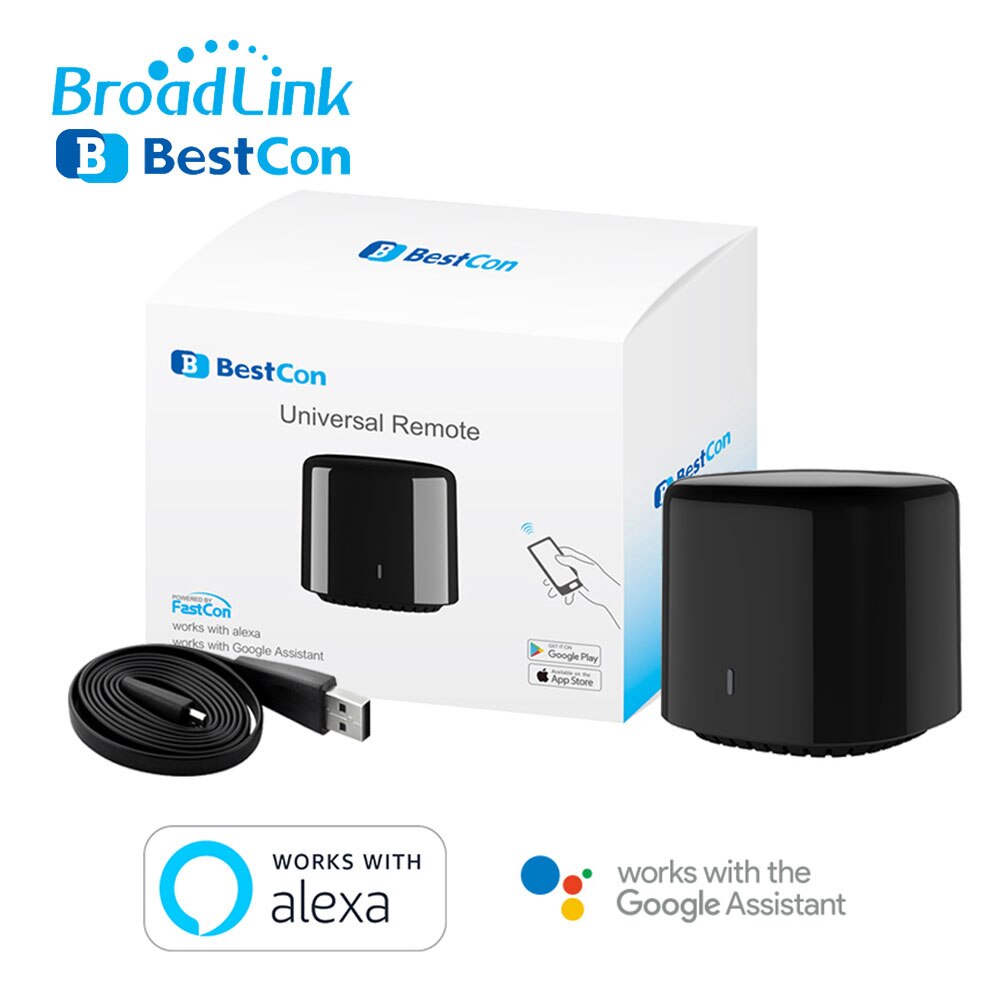 Broadlink Bestcon RM4C Mini Universal- IR Fernbedienung 4G WiFi IR Arbeitet Mit Alexa Google Assistent Clever Heimat Automatisierung