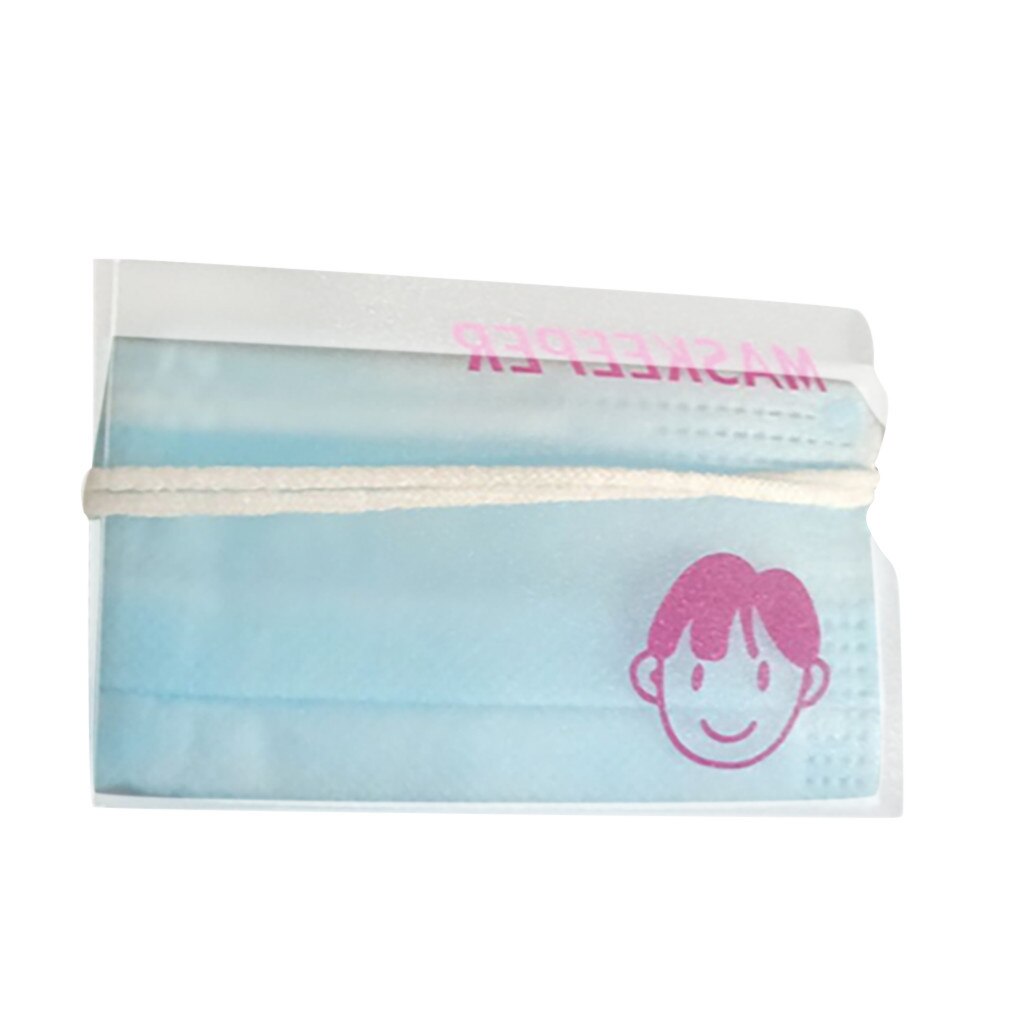 1PC Faltbare Maske Lagerung Clip Kunststoff Portable Storage Tasche Nette Maske Box Maskeeper Organizer Container Fall Maske Keeper: J