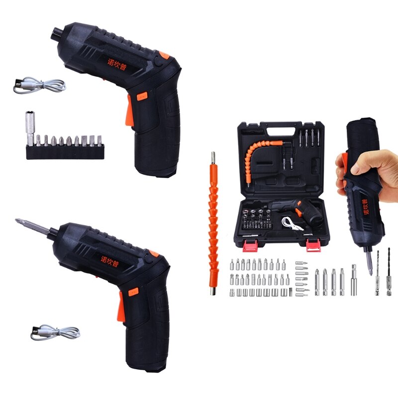 Cordless Electric 4V Rechargeable Screwdriver and 4V Rotary Tool Combo Kit 896B