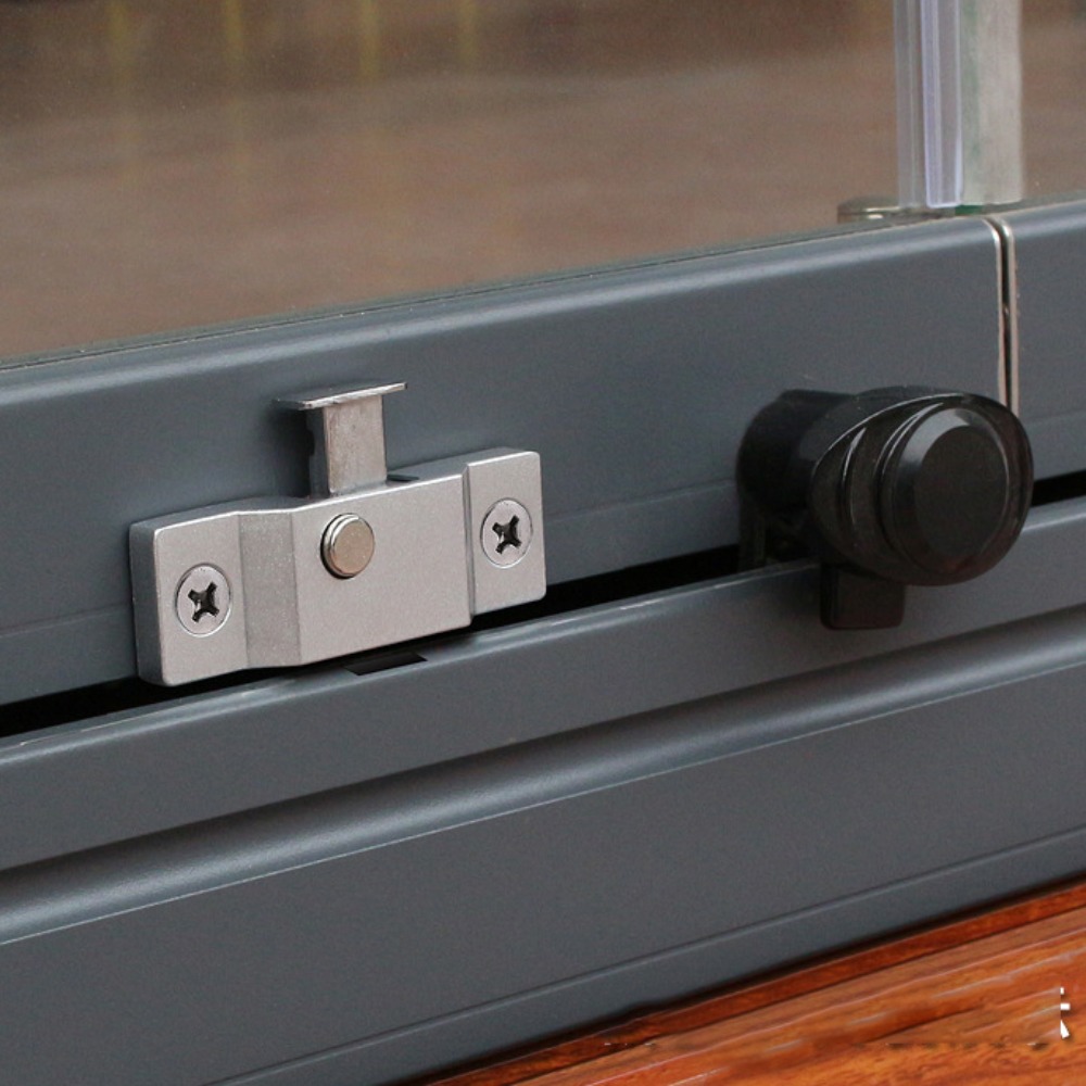 Schiebetür Fenster verriegelung Zink legierung Diebstahls icherung Feder riegel Verriegelung Schrank Schnalle Tür Haspeln Schloss Möbel Hardware-