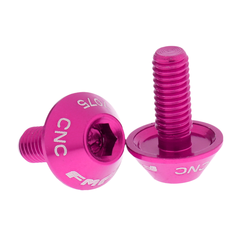 M5 X 12mm Water Bottle Cage Bolts Screws CNC Anodized: Pueple