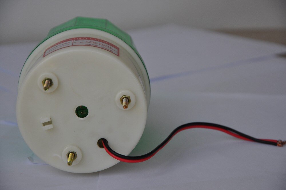 Voyant d'alarme de sécurité, lumière sismique, LTE-1101L ampoules, 1w, dc 12V/24V, Signal adapté pour les tours, les Sites de Construction, les ateliers et la balise, LED