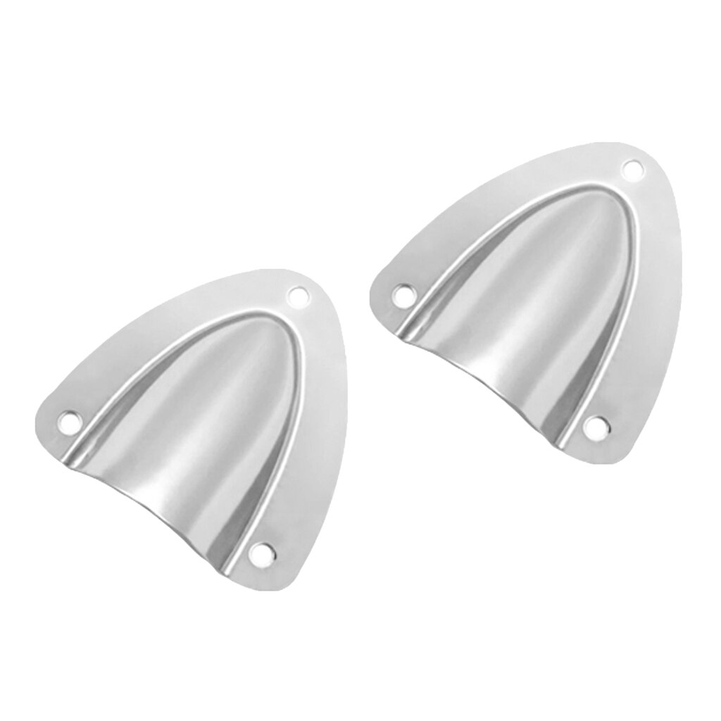 2x Clam Shell Cable Vent Cover For Boat Builders 1.54x1.77 &#39;&#39;