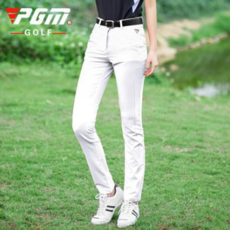 PGM printemps été Golf femmes saison pantalon crème solaire mince Golf sport pantalon pour femme KUZ069: white / XL