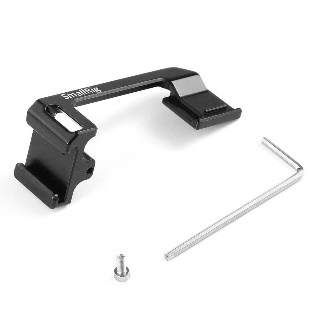 SmallRig Camera A6400 Cold Shoe Adapter (Left Side) for Sony A6000/A6100/A6300/A6400/A6500 Camera for Microphone Attach BUC2342