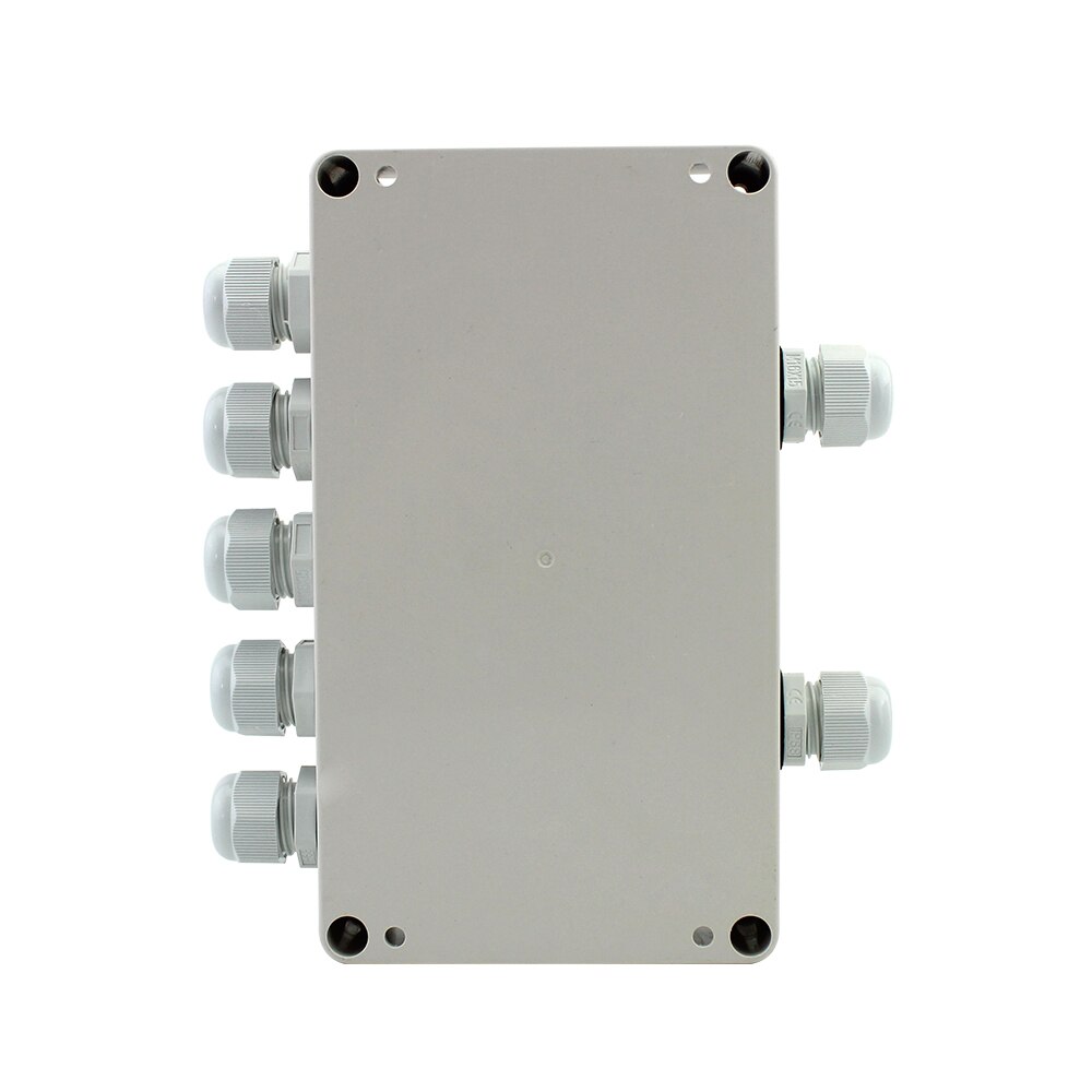 Waterproof Electrical Cable Junction Box Project Enlcosure Case 158*90*60mm with UK2.5B Din Rail Terminal Blocks M16 Cable gland