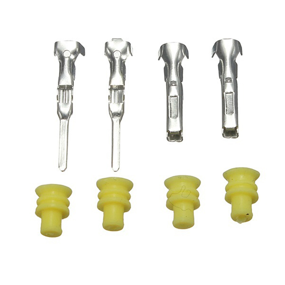 Universal Car 2-Pin Waterproof Electrical Wire Connector Plug, 1.5 Terminal Connector For Motorcycle Scooter Car Truck #0802